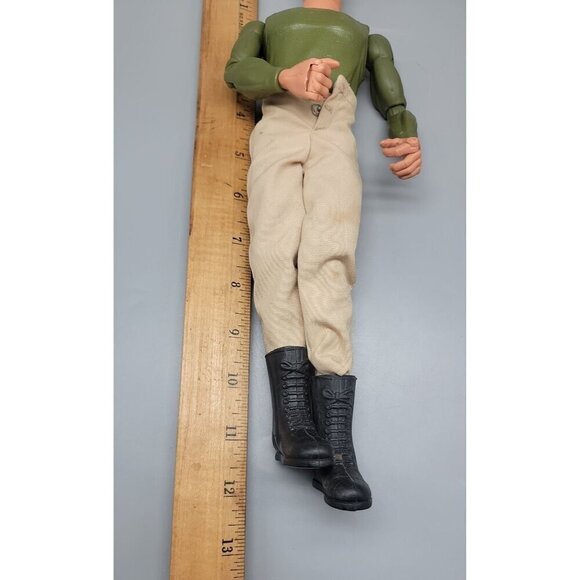 1996 Hasbro GI Joe 12" Pawtucket 21541 Green Shirt Kacki Pants Black Boots - Picture 11 of 11